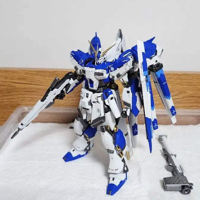 [BUNJANG] Bandai RG Hi-Nu Gundam Fully Painted Model Kit / Rg 하이뉴 건담 풀도색