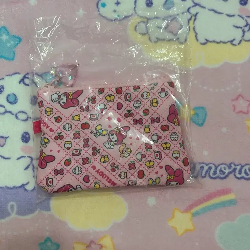 [BUNJANG] Sanrio My Melody Quilted Wallet / 마이멜로디 퀼트 지갑