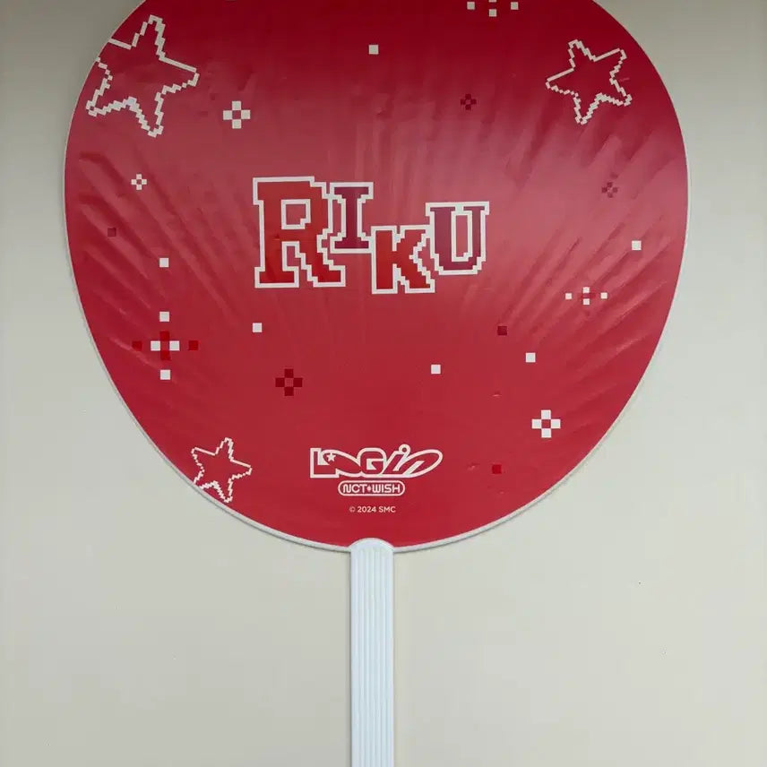 [BUNJANG] NCT WISH Riku Login Uchiwa / 엔시티위시 리쿠 로그인 공식 우치와