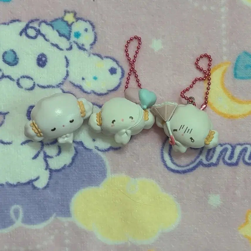 [BUNJANG] Kogi Myung Keychain &amp; Figure Set / 코기뮹 키링 &amp; 피규어 세트