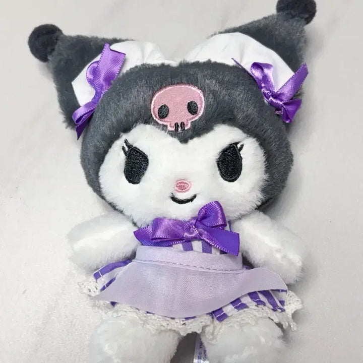 [BUNJANG] Sanrio Diner Maid Kuromi Mascot / 산리오 다이너 메이드 쿠로미 마스코트