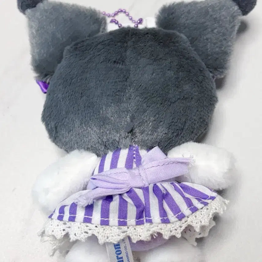 [BUNJANG] Sanrio Diner Maid Kuromi Mascot / 산리오 다이너 메이드 쿠로미 마스코트