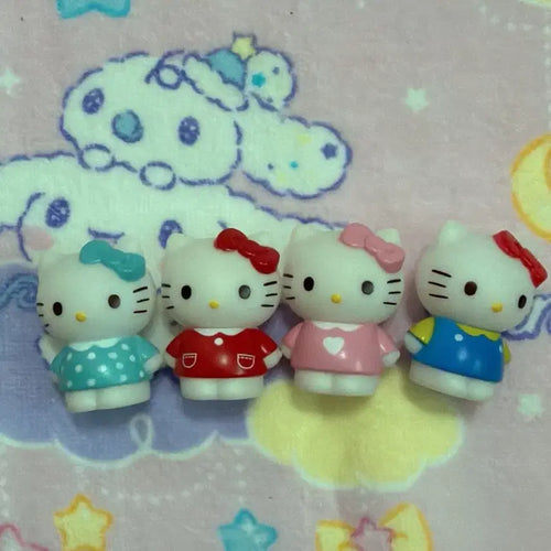 [BUNJANG] Hello Kitty Figure Finger Set (4 Types) / [고전] 헬로키티 피규어 손가락 4종 세트