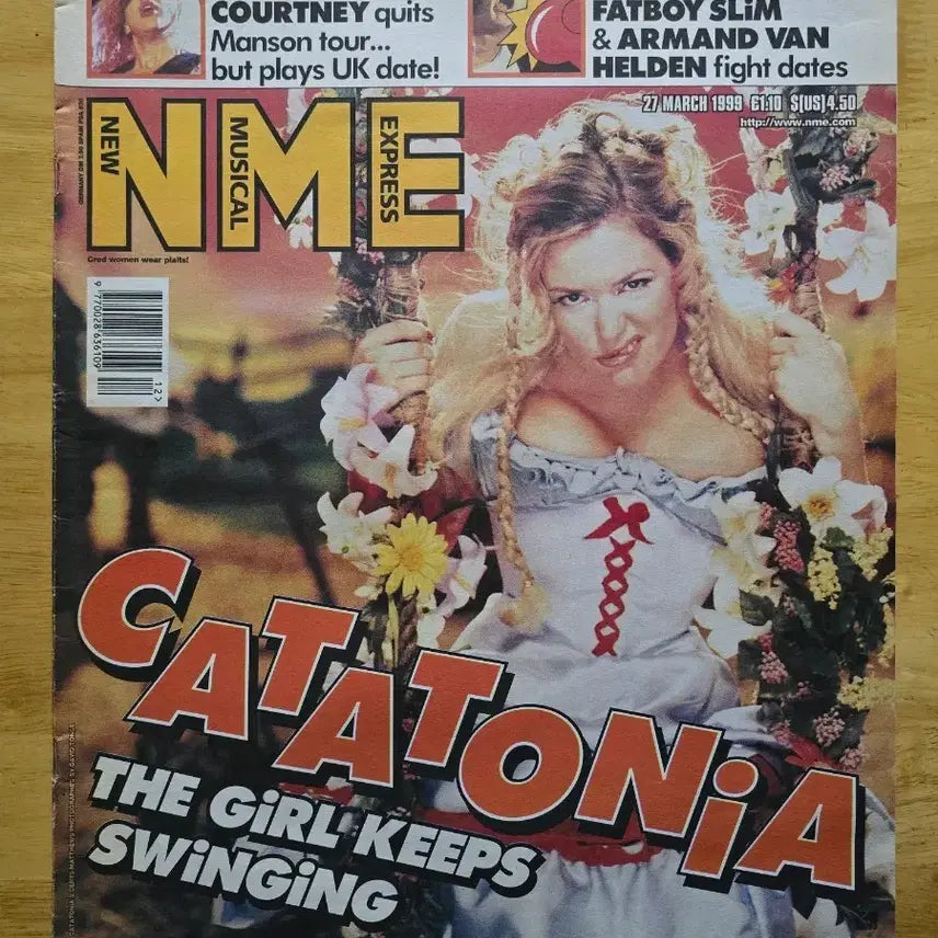 [BUNJANG] Catatonia NME Large Magazine (March 1999) / 매거진 Catatonia 카타토니아 NME 라지 매거진