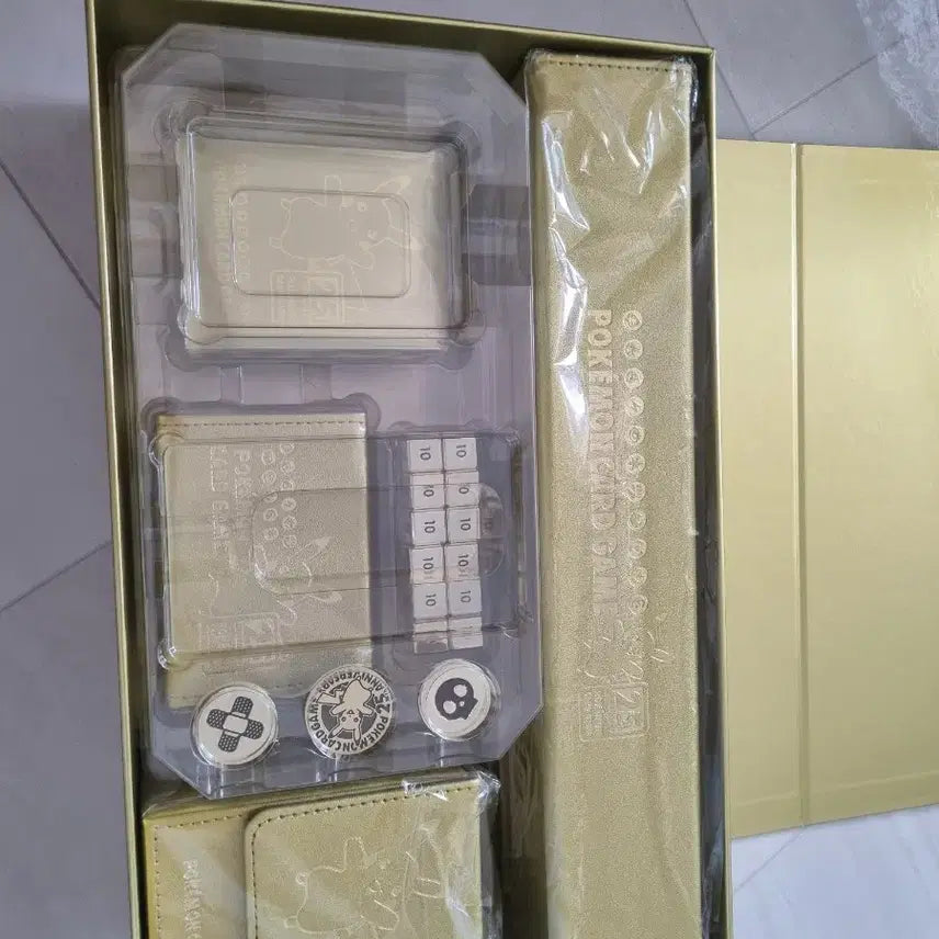 [BUNJANG] Pokemon Card Game 25th Anniversary Golden Box Supply Set Sealed / 포켓몬 카드 게임 골든 박스 서플라이