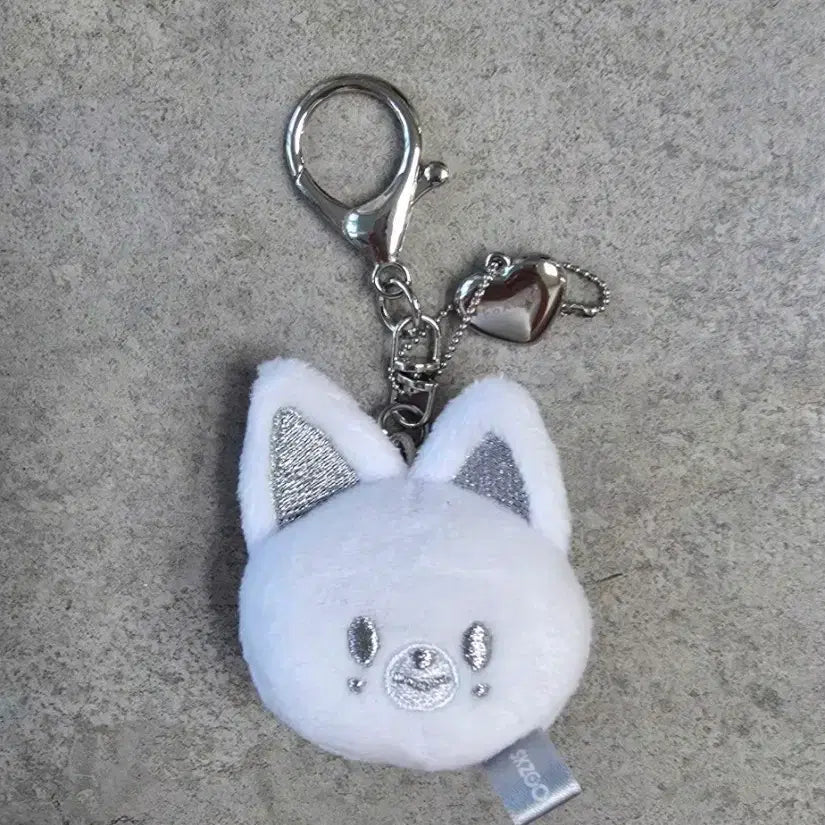 [BUNJANG] Stray Kids I.N SKZOO Foxy 9 Concert Fanz Silver Keyring / 스트레이키즈 아이엔 스키주 폭시니 엠디 콘서트 팬즈 실버 키링