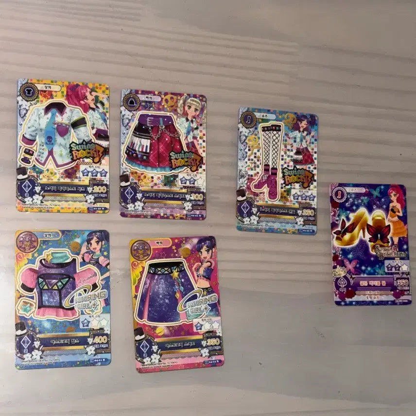 [BUNJANG] Aikatsu! Sera &amp; Marine Card Set / 아이엠스타 세라&amp;마린 카드판매