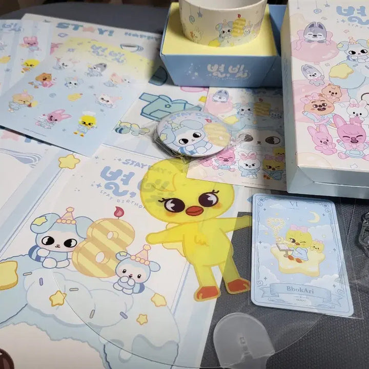[SOLD OUT] [BUNJANG] Stray Kids Birthday Cafe Special Benefit Goods Wolfchan Felix / 스키즈 스트레이키즈 생카 생일카페 스테이 생일파티 입장 특전 굿즈 뽁아리 울프찬 필릭스