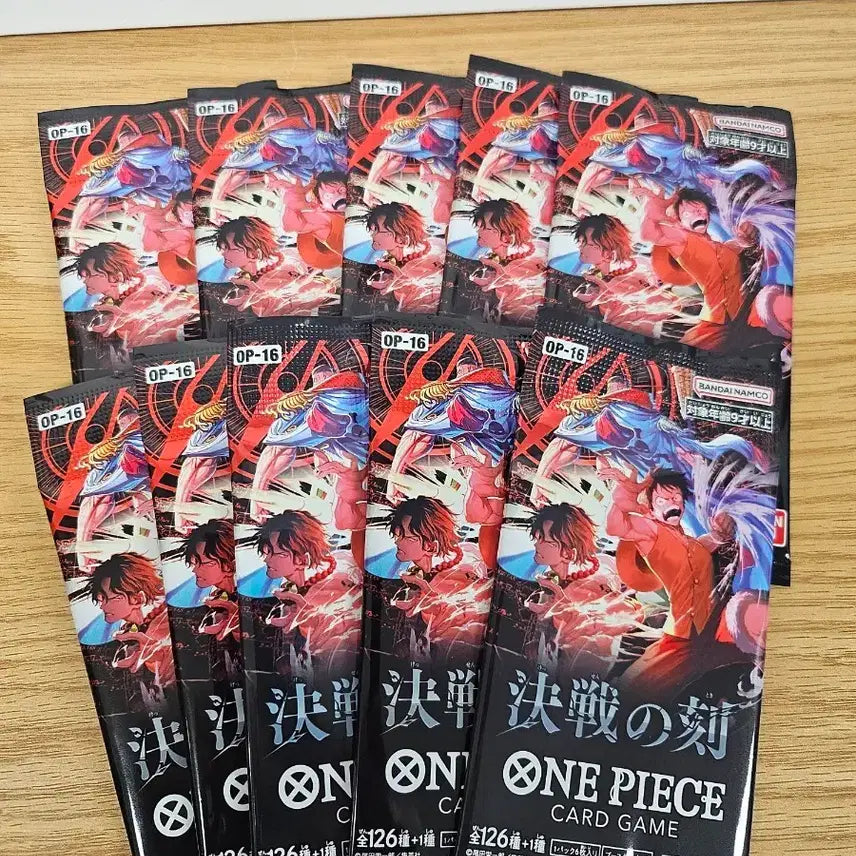 [BUNJANG] One Piece Card Game OP-16 Japanese Version - 10 Packs / 원피스 카드 일판 OP-16 10팩