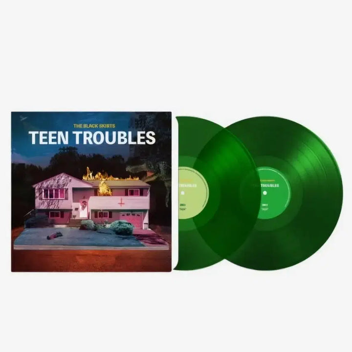 [BUNJANG] The Black Skirts Teentroubles LP (3rd Album) - Translucent Green Vinyl / 미개봉 검정치마 틴트러블스 lp 엘피 3집 판매 및 교환