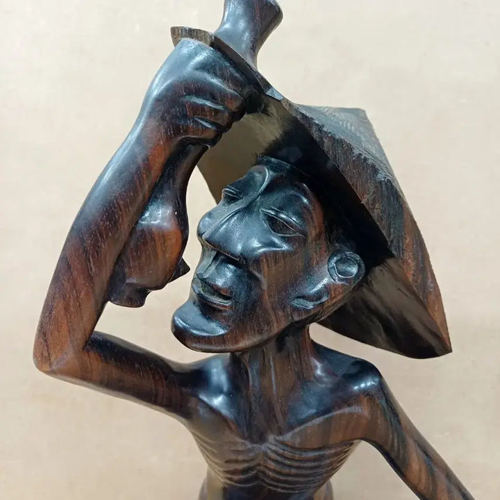 [BUNJANG] Ebony Wood Carving &