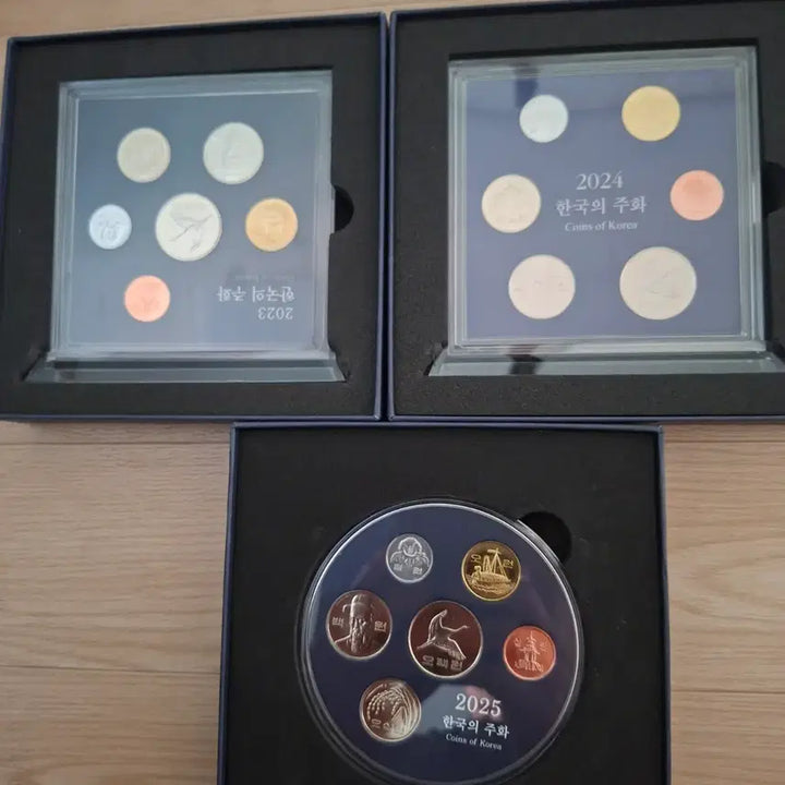 [BUNJANG] Bank of Korea Coin Set (2023-2025) Bundle / 한국은행 2023 2024 2025년 주화 세트(일괄판매)