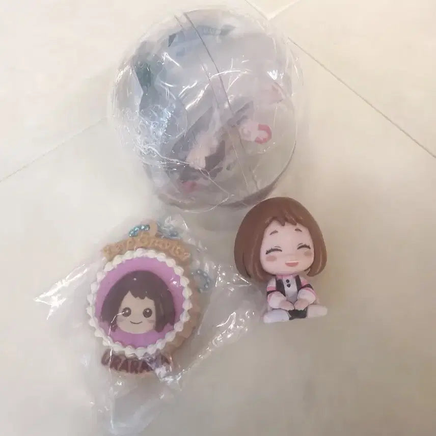 [BUNJANG] Ochakochako Ochaco Cookie Charm &amp; Onemutan Figure Bundle / 우라라카 쿠키참 오네무탄 가챠 일괄