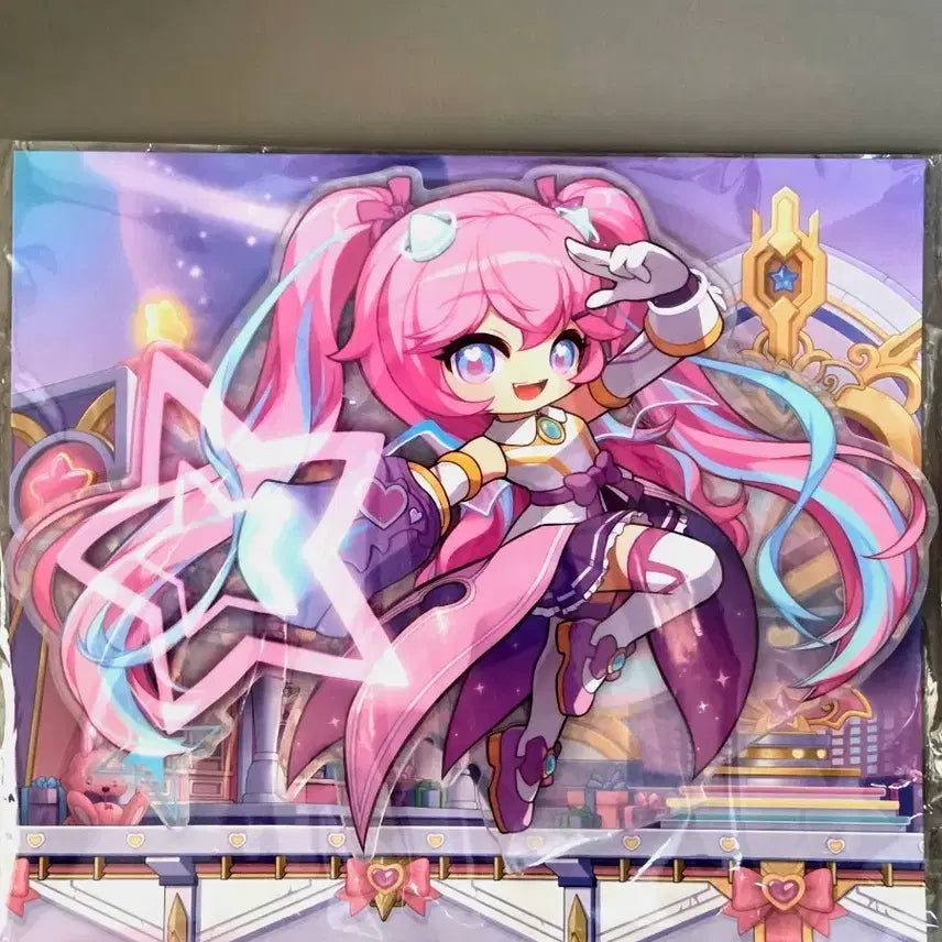 [BUNJANG] Maplestory Official Angelic Buster Acrylic Stand (Sealed) / 미개봉) 메이플스토리 공식 엔젤릭버스터 아크릴 스탠드