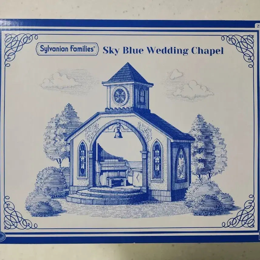 [BUNJANG] Sylvanian Families Wedding Chapel (Light Blue) 2119 / 실바니안 웨딩 채플(하늘색) 2119