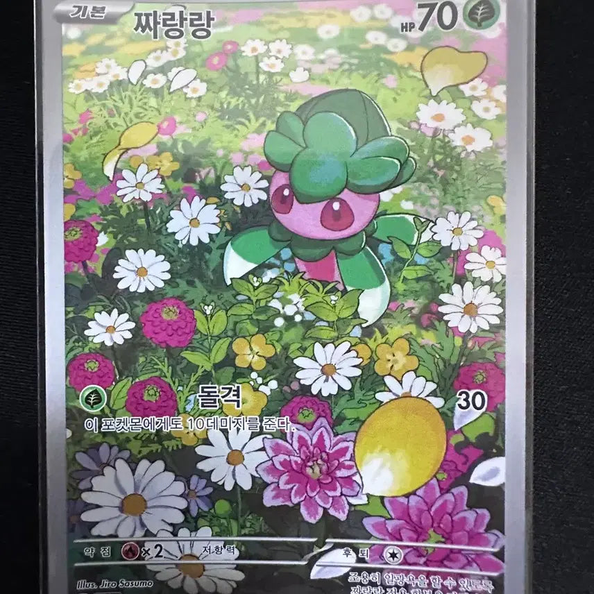 [BUNJANG] Pokemon Card Joltik AR / 포켓몬 카드 짜랑랑 AR