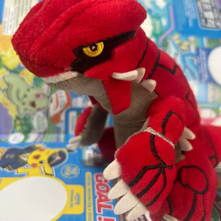 [BUNJANG] Pokemon Groudon Fit Plush / 포켓몬스터 그란돈 핏 fit 인형