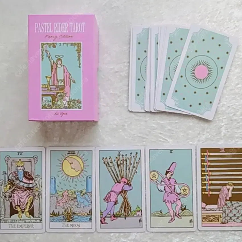 [BUNJANG] Pastel Rider Tarot Blue Edge Case (Old Version) / [단 한개] 파스텔라이더 타로카드 블루엣지 케이스 구버전
