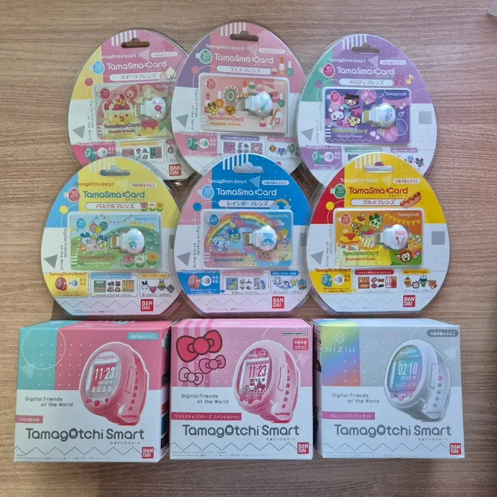 [BUNJANG] Bandai Tamagotchi Smart Watch Bundle (Sealed Cards) / 다마고치 스마트 일괄 판매합니다.