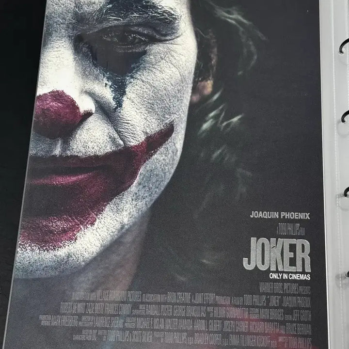 [BUNJANG] Joker Re-release A3 Movie Poster / [박스포장] 조커 재개봉 포스터 A3 영화 메가박스