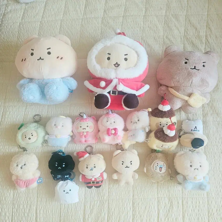 [BUNJANG] Manggeureojin Gom (Manggoom) Plush Doll Bundle / 망그러진 곰 망글곰 망곰이 인형류 일괄 판매
