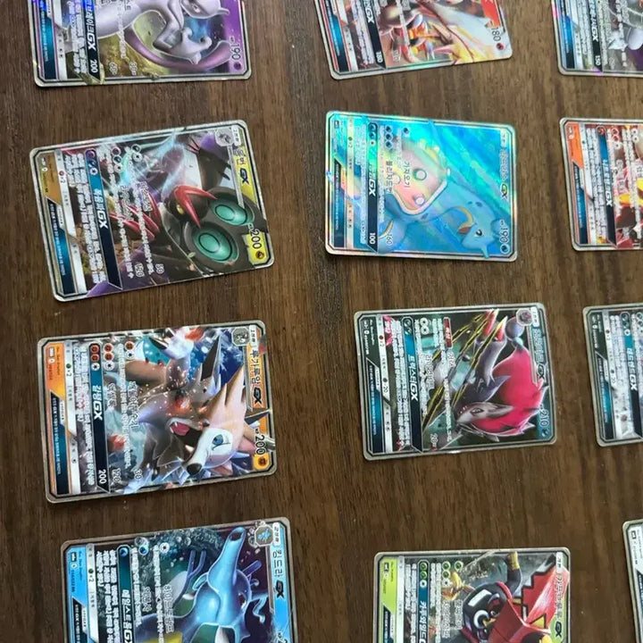 [BUNJANG] Pokemon GX Trading Cards (30 Count, incl. 4 US Versions) / 포켓몬카드 gx버전 30장 판매합니다
