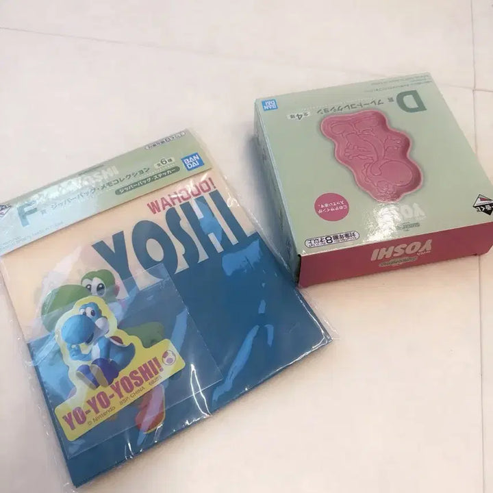 [BUNJANG] Yoshi Kuji D Prize Mini Plate &amp; F Prize Item Bundle Set / 요시 쿠지 d상 미니접시 f상 일괄