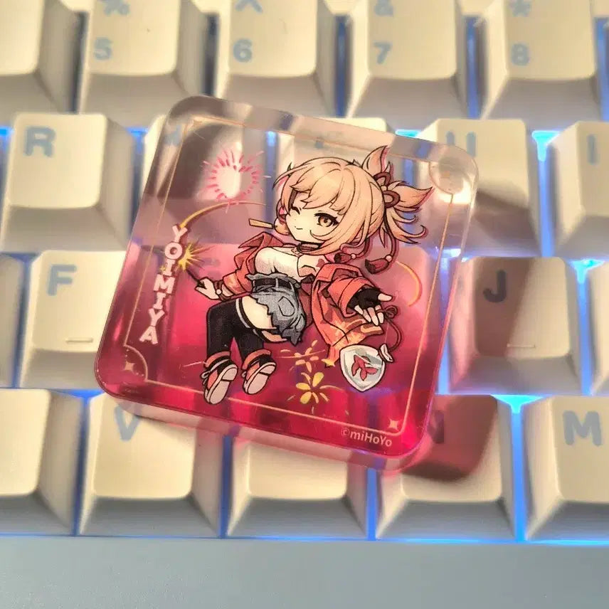 [BUNJANG] Genshin Impact Yoimiya Corotto Acrylic Block / 원신 요이미야 코롯토 아크릴 블럭 원신pc라운지