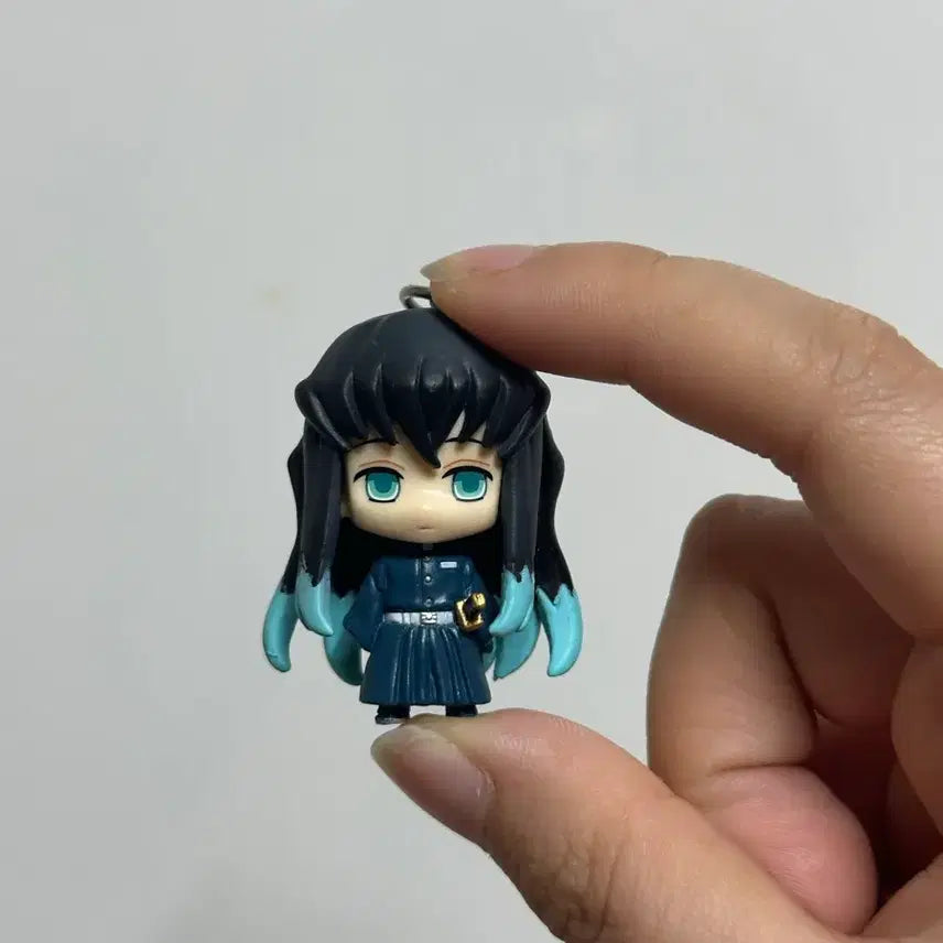 [BUNJANG] Demon Slayer Muichiro Tokito Karacore Figure Keychain / 귀멸의 칼날 무이치로 카라코레 피규어 키링 귀칼