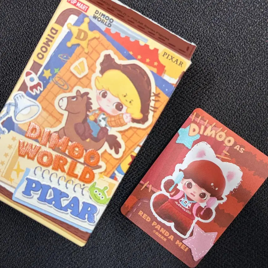 [BUNJANG] Pop Mart Dimoo World x Pixar Series Mei Red Panda Figure / [당일발송] 팝마트 디무 월드 x 픽사 시리즈 - 레드판다 메이