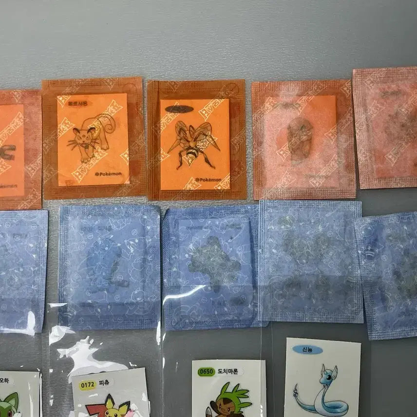 [BUNJANG] Pokemon 30th Anniversary Stickers (28 pcs) / 포켓몬스터 30주년 띠부씰28개