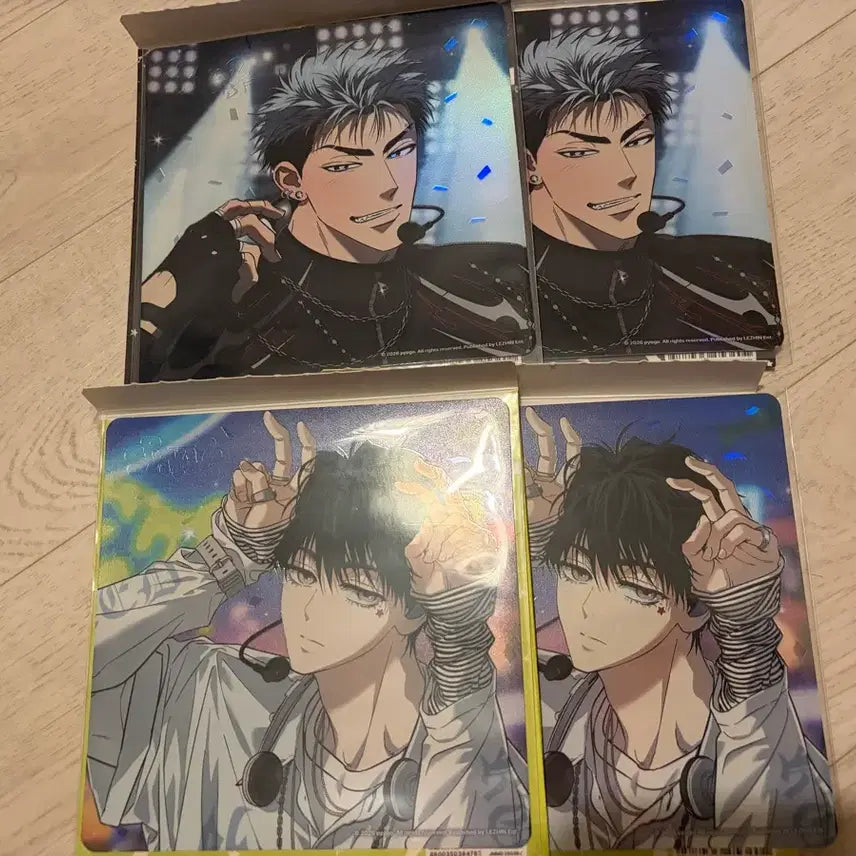 [BUNJANG] Resin Sparkles R2R Postcard Bundle Set / 레진 스파클즈 r2r 원가이하 알투알 엽서 2셋 일괄 양도