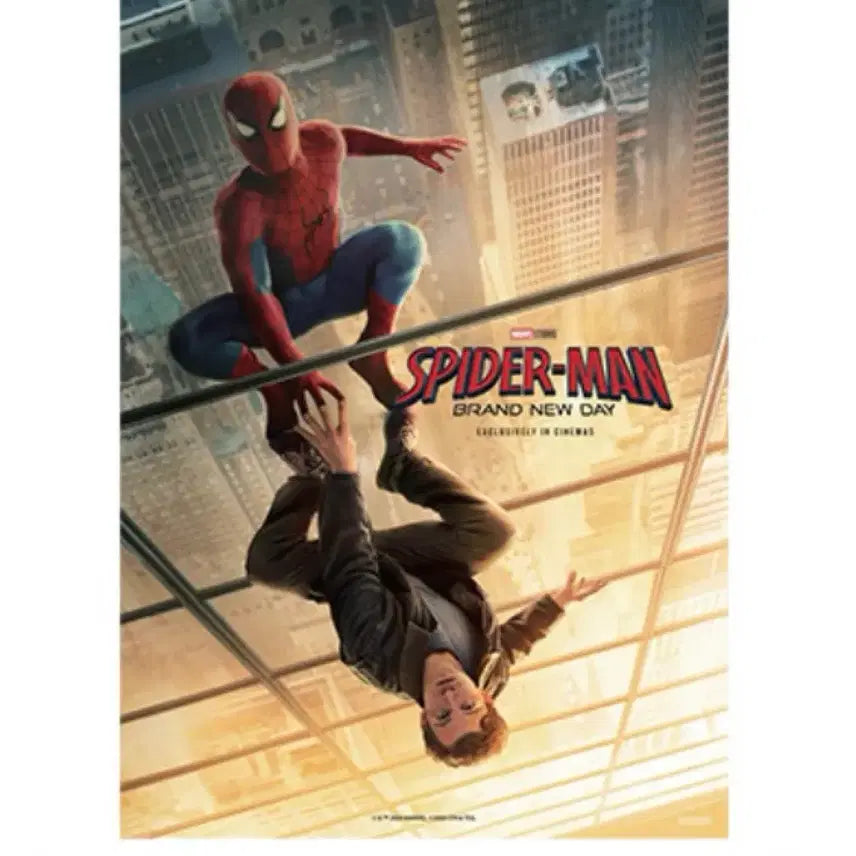 [BUNJANG] Spider-Man Brand New Day Lenticular Poster A3 / 스파이더맨 브랜드 뉴 데이 렌티큘러 포스터 A3