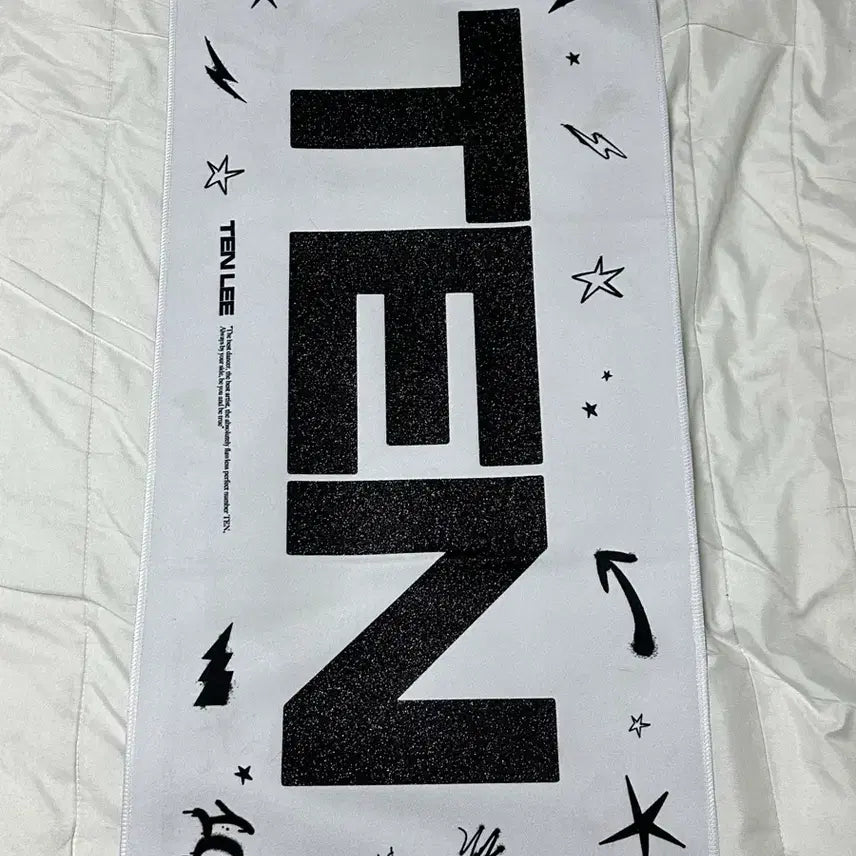 [BUNJANG] WayV NCT Ten Reflective Banner / 웨이션브이 엔시티 텐 반사슬로건