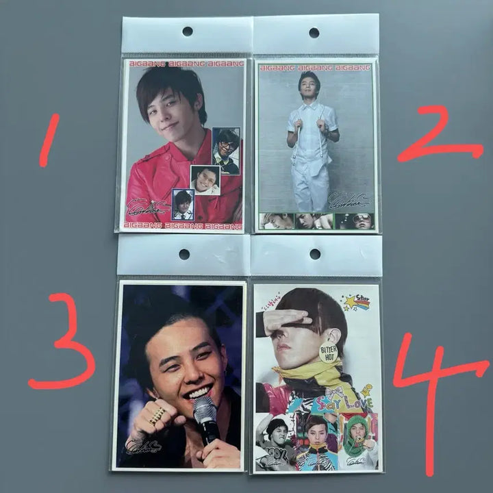 [BUNJANG] G-Dragon 2007-2008 Unofficial Fan-Made Stickers / [고전문구] 지디 지드래곤 2007~2008 비공굿 스티커 옛날문구