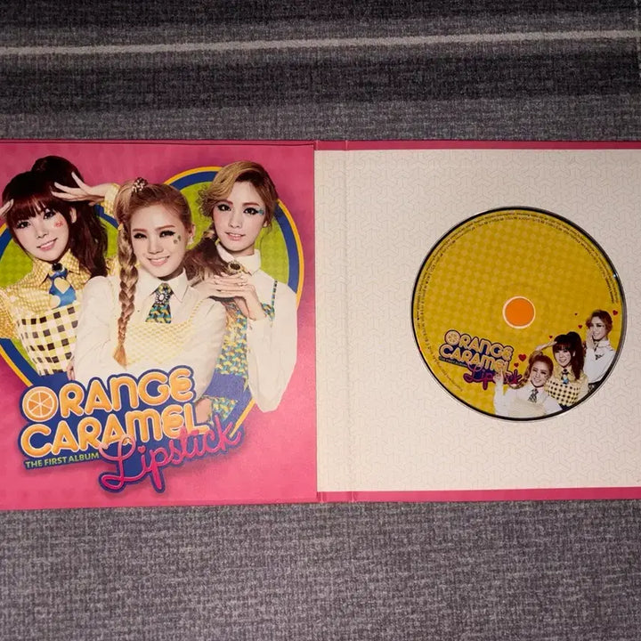 [BUNJANG] Orange Caramel Lipstick 1st Album Autographed CD / [비매/PROMO] 오렌지캬라멜 Lipstick 정규 1집 친필 사인 앨범