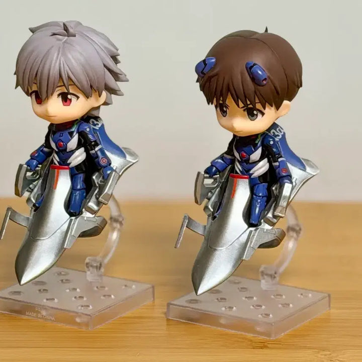 [BUNJANG] Nendoroid Evangelion Shinji/Kaworu Plugsuit Figures (Opened Display) / 넨도로이드 에반게리온 신지/카오루 플러그 슈트 개봉전시품/박스없음