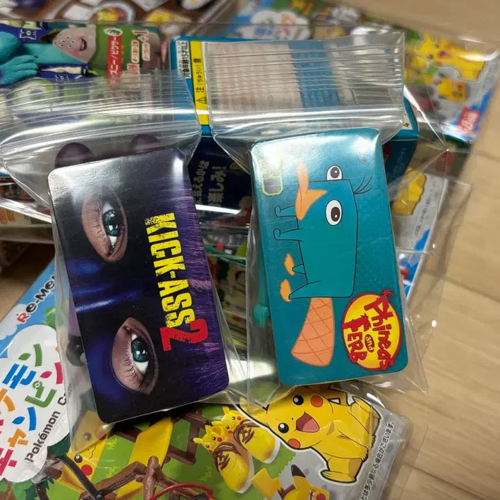 [BUNJANG] Bearbrick Set: Hit-Girl (Kick-Ass 2) + Perry (Phineas and Ferb) 100% / [베어브릭 2종 세트] 힛걸 (킥애스2) + 페리(피니와퍼브)