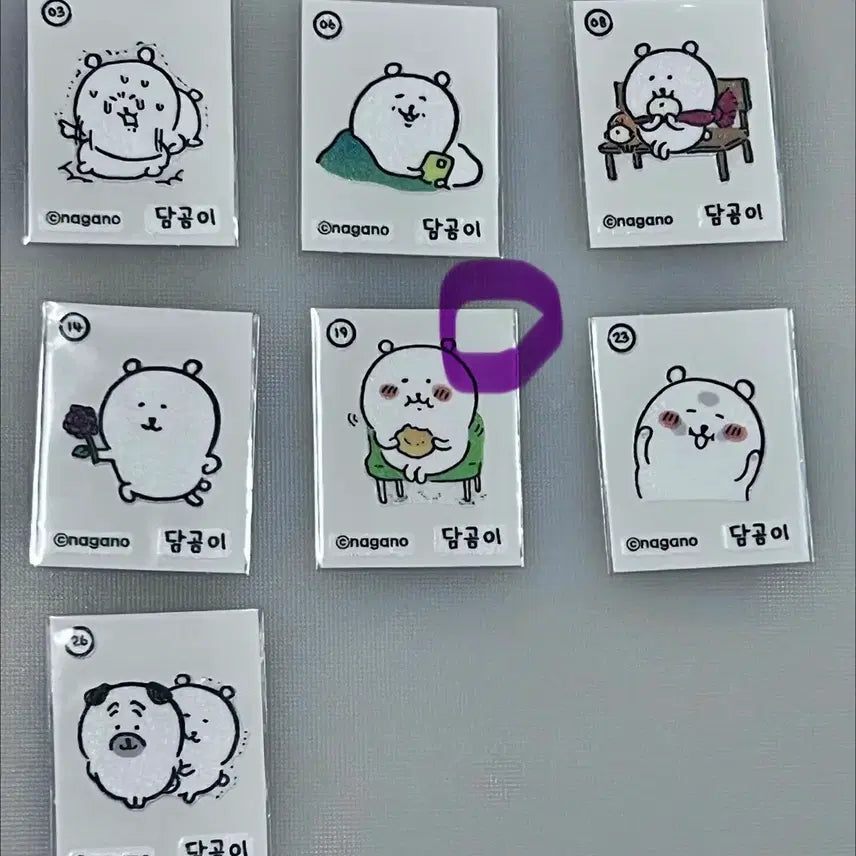 [BUNJANG] Pokemon Artwork 30th Anniversary Stickers, Joke Bear Stickers / 매일 업데이트)포켓몬 아트워크 30주년 띠부씰 , 농담곰 등등