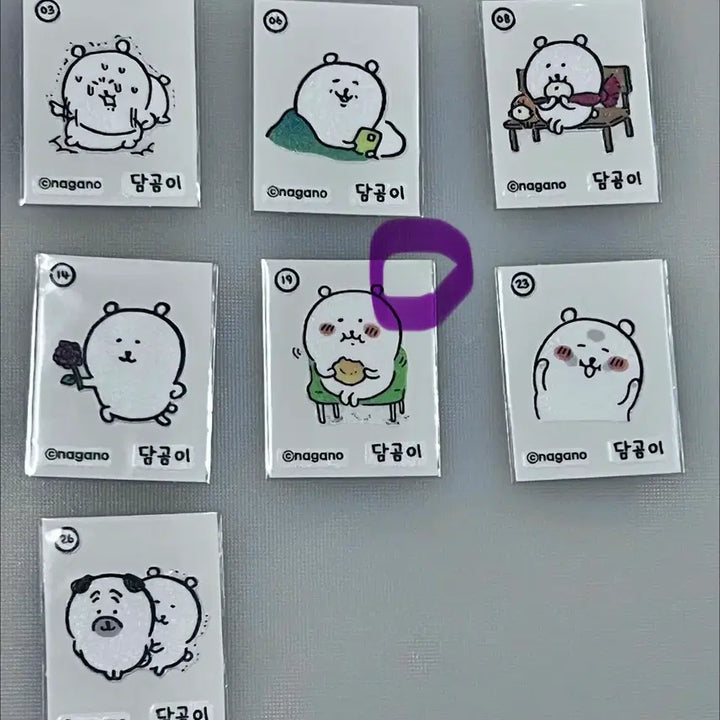 [BUNJANG] Pokemon Artwork 30th Anniversary Stickers, Joke Bear Stickers / 매일 업데이트)포켓몬 아트워크 30주년 띠부씰 , 농담곰 등등