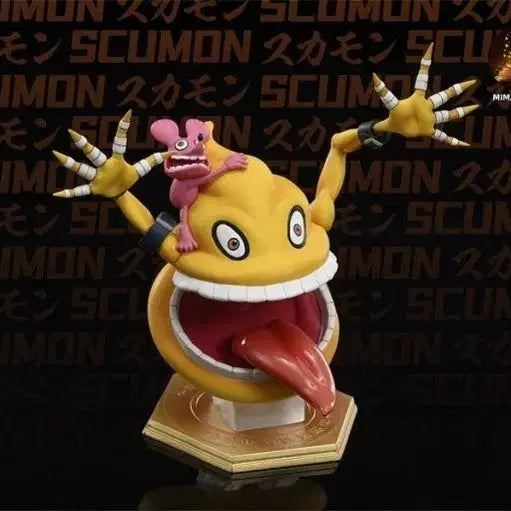 [BUNJANG] Digimon Miman Sukamon &amp; Chumon Figure / 디지몬 MIMAN 스카몬&amp;츄몬 피규어 팝니다