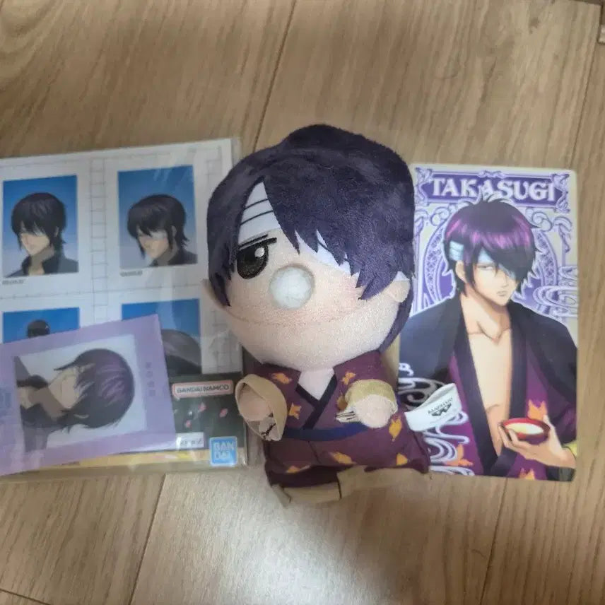 [BUNJANG] Gintama Shinsuke Takasugi Baby Nui Bundle / 은혼 타카스기 아기누이(택포함), 카드, 쿠지하위상 일괄