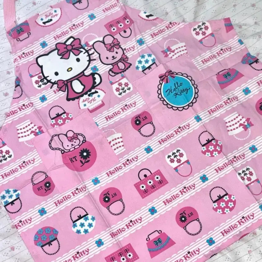[BUNJANG] Sanrio Hello Kitty 2006 Maid Apron / 고전 2006 헬로키티 미소녀앞치마