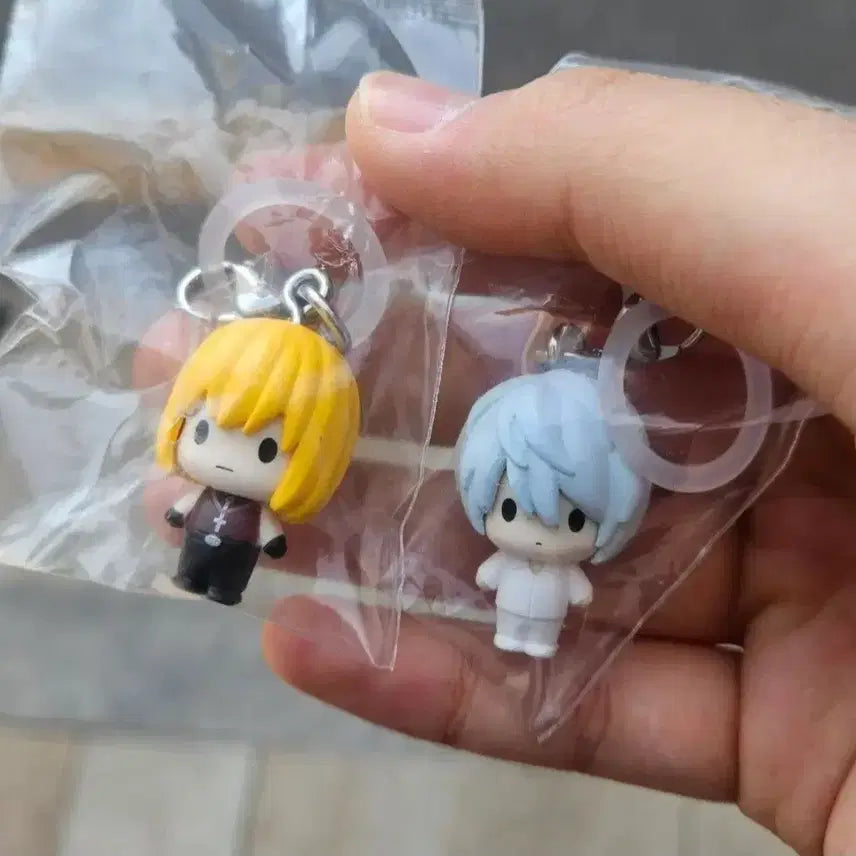 [BUNJANG] Death Note Melo Neji Liruya Gacha Keyring Bundle Set / 일괄) 데스노트 멜로 니아 메지루시 키링 랜덤 가챠