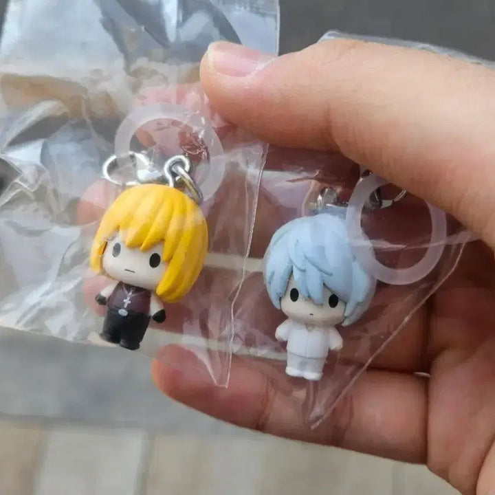 [BUNJANG] Death Note Melo Neji Liruya Gacha Keyring Bundle Set / 일괄) 데스노트 멜로 니아 메지루시 키링 랜덤 가챠
