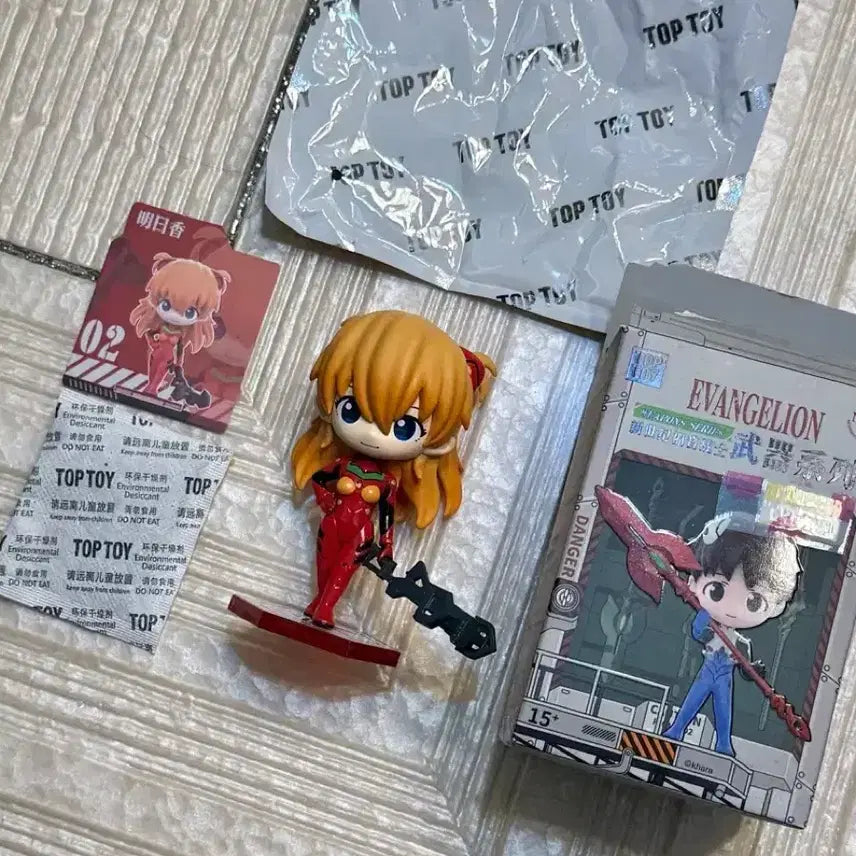 [BUNJANG] Toptoy Evangelion Weapon Series Asuka Random Figure / 탑토이 에반게리온 웨폰 시리즈 가챠 랜덤 아스카