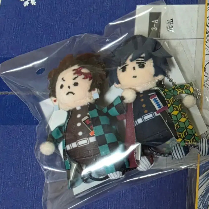 [BUNJANG] Demon Slayer: Kimetsu no Yaiba Blu-ray Exclusive Plush Set / 귀멸의칼날 블루레이 특전 테치테치인형 세트