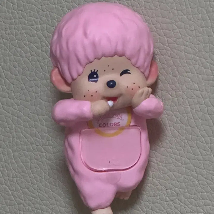 [BUNJANG] Monchhichi Colors Hyper Figure Pink / 몬치치 컬러즈 히퍼 피규어 핑크