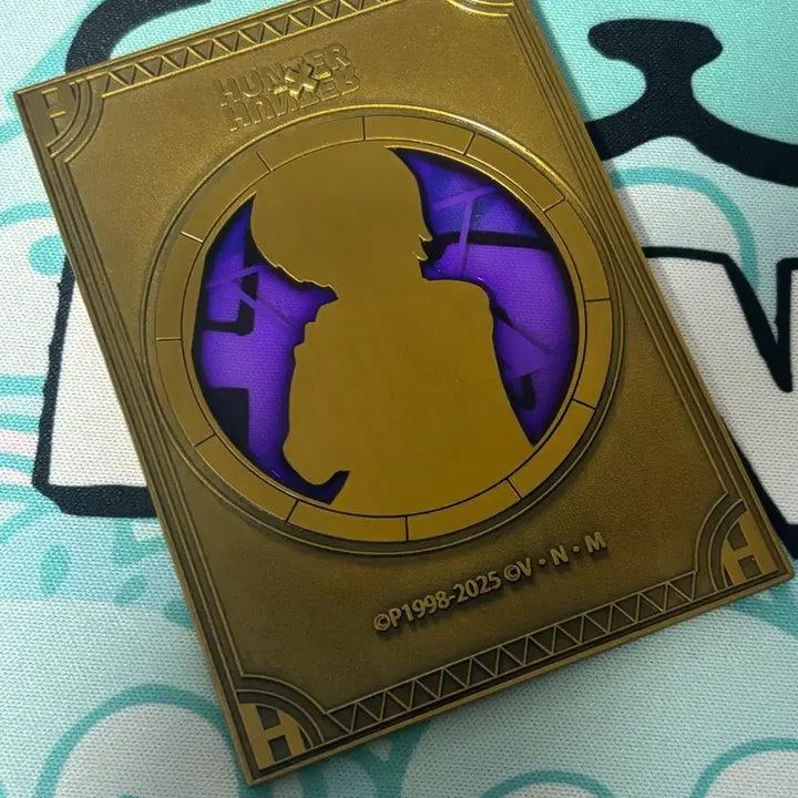 [BUNJANG] Hunter x Hunter Kurapika Metal Card / 헌터헌터 크라피카 금속 카드