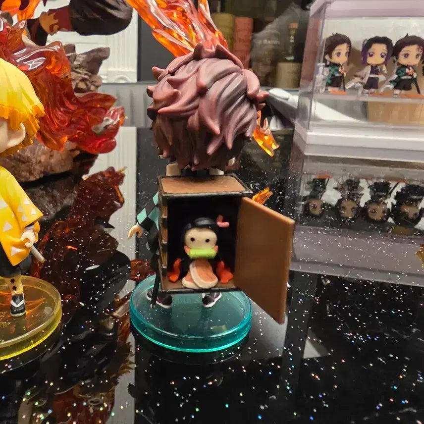 [BUNJANG] Demon Slayer 3-Figure Set (Nezuko, Zenitsu, Tanjiro) / 귀멸의 칼날 피규어 3종 세트